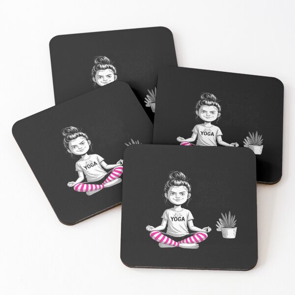 Item preview, Yoga Because Punching People Is Wrong Meditation designed and sold by LeeEvans222.
