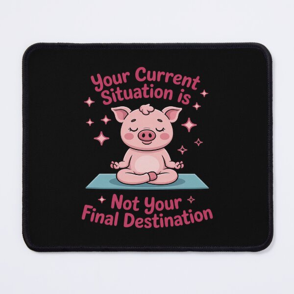 Item preview, Yoga Lover Your Current Situation Not Your Final Destination designed and sold by LeeEvans222.