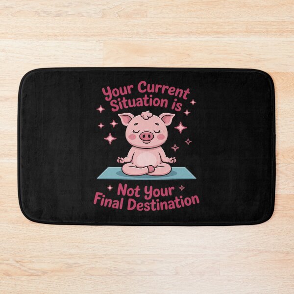 Item preview, Yoga Lover Your Current Situation Not Your Final Destination designed and sold by LeeEvans222.