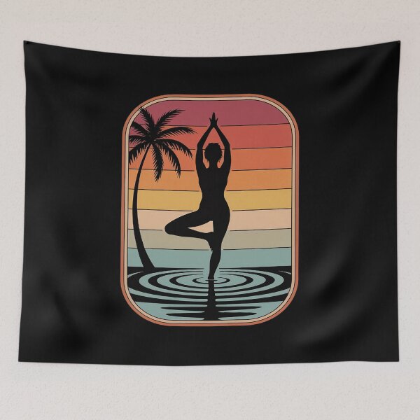 Item preview, Yogi Poses on a Standup Paddle Board designed and sold by LeeEvans222.