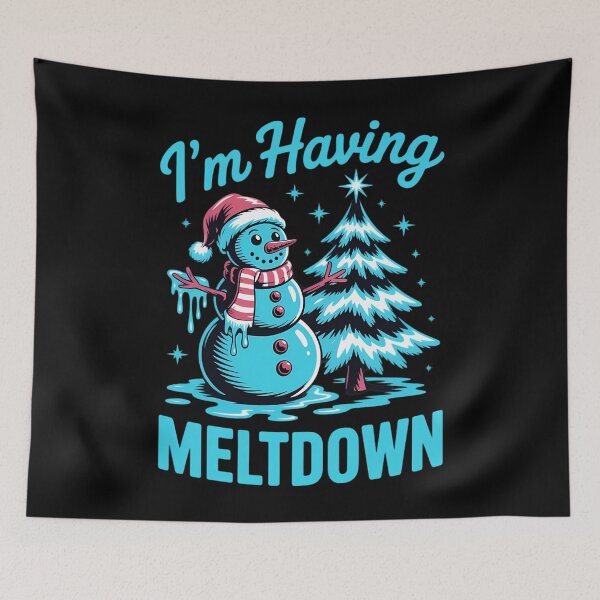 Item preview, I_m Having A Meltdown Snowman Melting Winter Design designed and sold by gourpmerzihd.