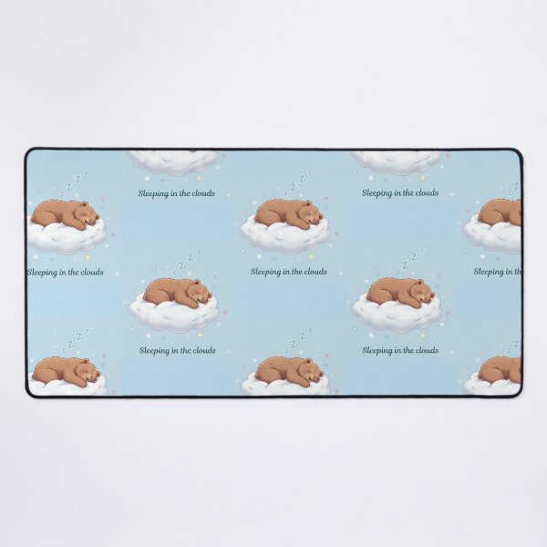 Item preview, Sleeping In The Clouds: “A sleepy little bear dreaming peacefully in the clouds — pure cozy happiness. designed and sold by V22design.