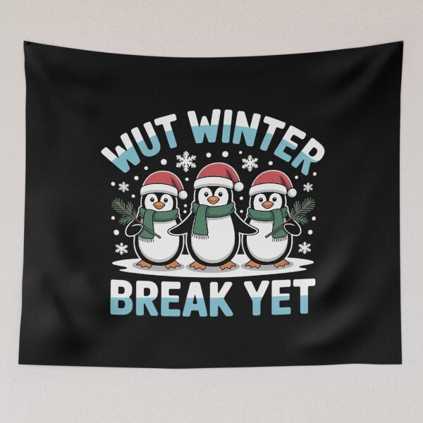 Item preview, IS IT WINTER Break Yet Winter holiday is funny designed and sold by gourpmerzihd.