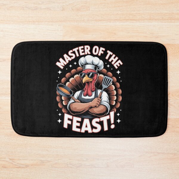 Item preview, Master of the Feast – Thanksgiving Chef Turkey designed and sold by gourpmerzihd.