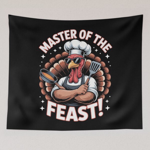 Item preview, Master of the Feast – Thanksgiving Chef Turkey designed and sold by gourpmerzihd.