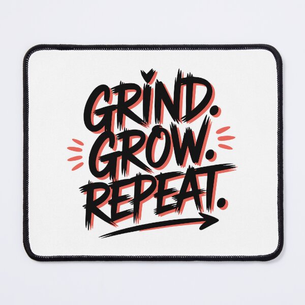 Item preview, Grind Grow Repeat designed and sold by Kubala Designs.
