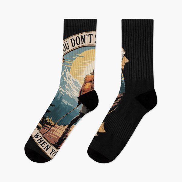 Item preview, you don't stop hiking when you get old you get old designed and sold by LeeEvans222.