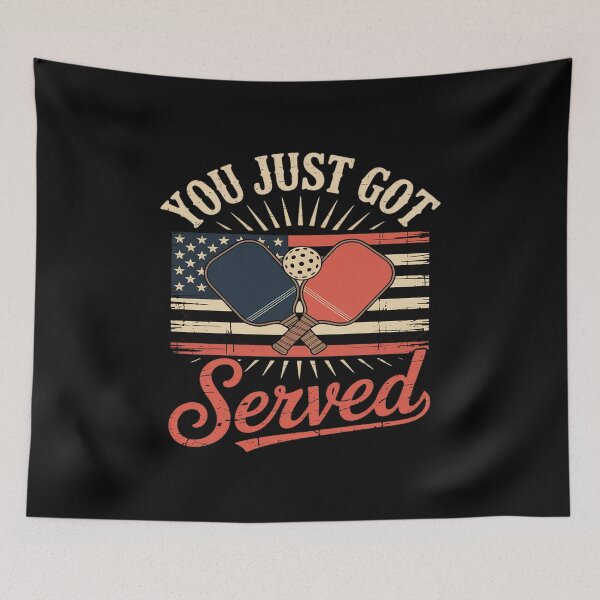 Item preview, You Just Got Served Funny Pickleball designed and sold by LeeEvans222.