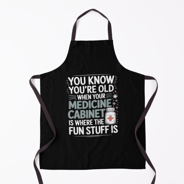Item preview, You Know You're Old Funny Medicine Cabinet designed and sold by LeeEvans222.