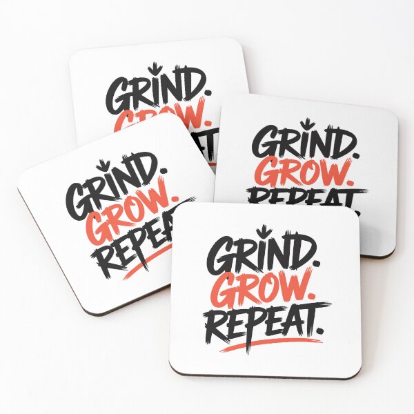 Item preview, Grind Grow Repeat designed and sold by Kubala Designs.