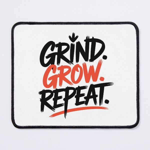 Item preview, Grind Grow Repeat designed and sold by Kubala Designs.