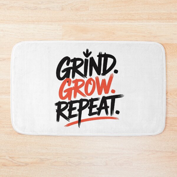 Item preview, Grind Grow Repeat designed and sold by Kubala Designs.
