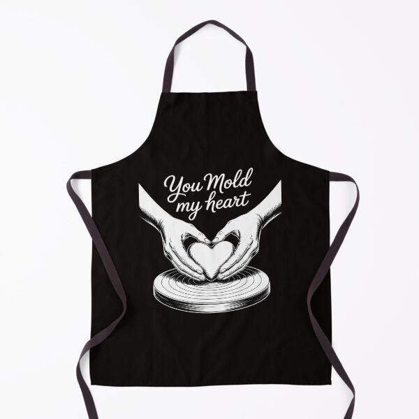 Item preview, You Mold My Heart Pottery Love Script designed and sold by LeeEvans222.