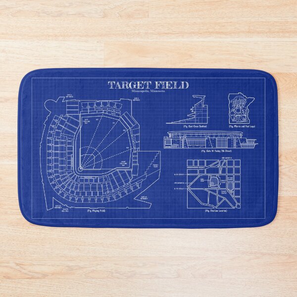 Item preview, Target Field (Blueprint) designed and sold by BGALAXY.