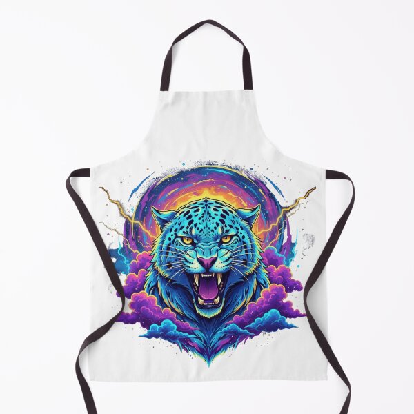 Artikelvorschau, Neon Thunder Leopard entworfen und verkauft von Kavya Art.