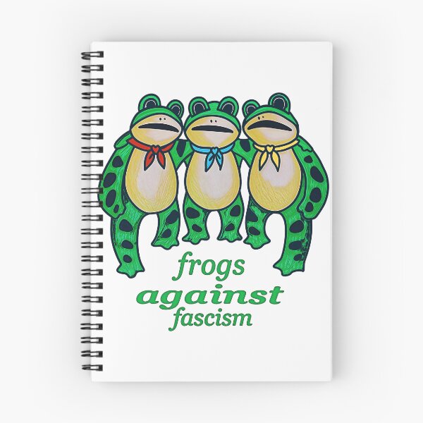 Item preview, Frogs Against Fascism,portland frog resist designed and sold by gear-posters.