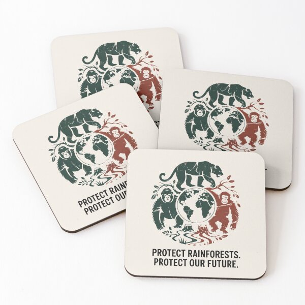 Item preview, Three Endangered Animals Framing Earth Amid Signs of Life and Loss designed and sold by SplashTastic.