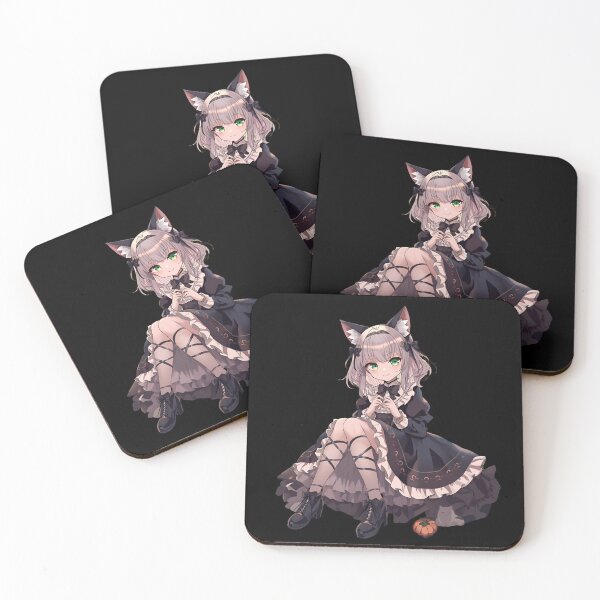 Item preview, Moonlit Familiar – Cute & Cursed Cat  designed and sold by kabucino.