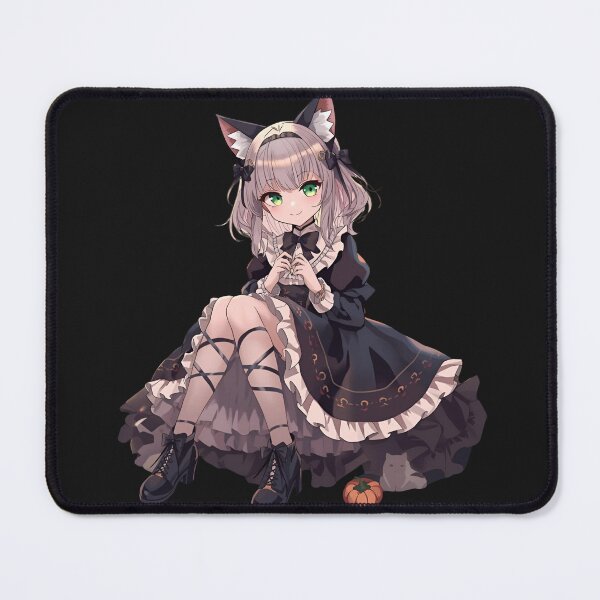 Item preview, Moonlit Familiar – Cute & Cursed Cat designed and sold by kabucino.