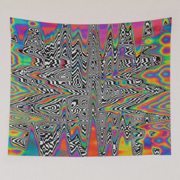 Item preview, Psychedelic swirl of contrasts designed and sold by Sigtrix.