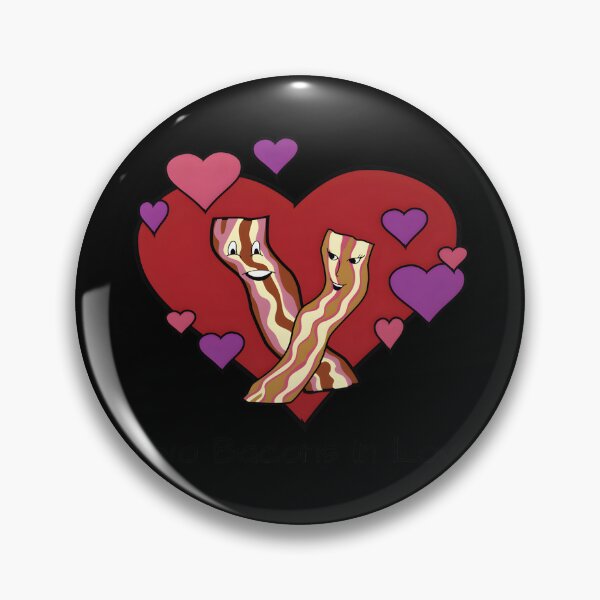 Item preview, Two Bacons In Love designed and sold by EmillyDiasSilva.