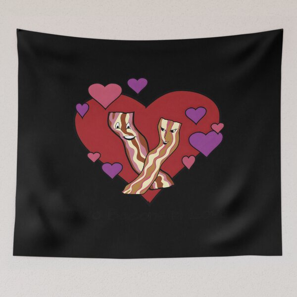 Item preview, Two Bacons In Love designed and sold by EmillyDiasSilva.