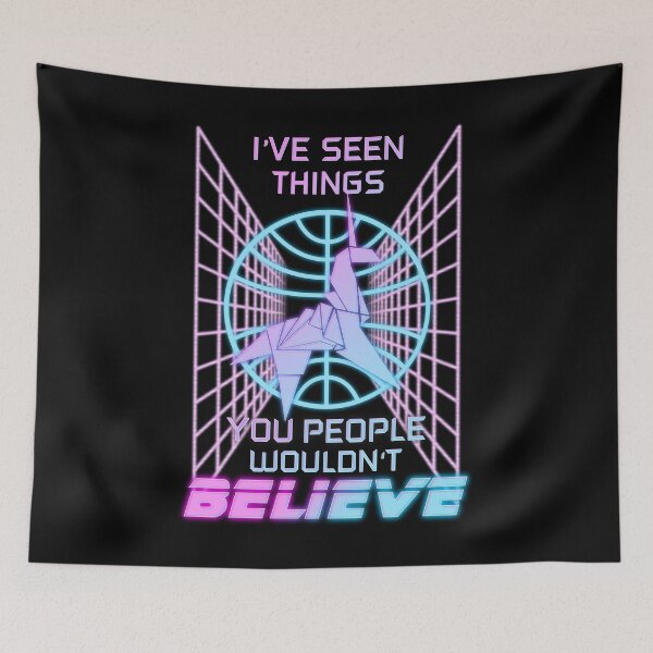 Item preview, Blade Runner | I've Seen Things Origami Unicorn  designed and sold by FinalFrontierYT.