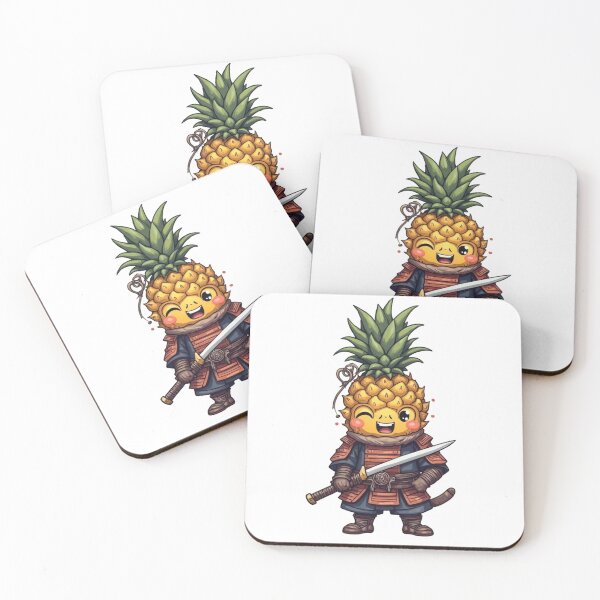 Item preview, Pineapple Samurai – Tropical Warrior designed and sold by Chicmorph.