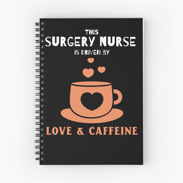 Item preview, surgery Nurse: driven by love & caffeine designed and sold by AlfredsTees.