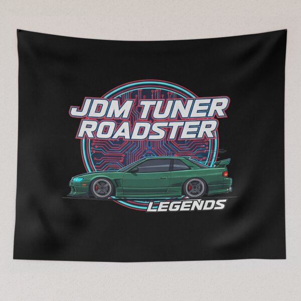 Item preview, JDM Roadster Tuner - Vintage Sports Car Pop-Up Headlight Graphic designed and sold by nhstaruna.