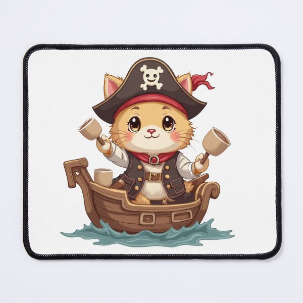 Item preview, Coffee Pirate Cat – Sail the Morning Seas designed and sold by Chicmorph.