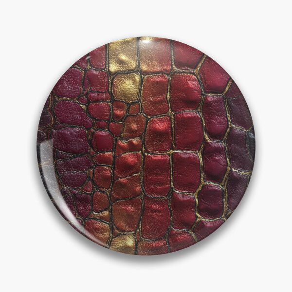 Item preview, Beautiful Sleek Crocodile Skin Pattern For Wild Print Fan designed and sold by RoyalStarsPatts.
