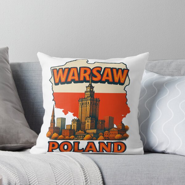 Item preview, Warsaw Poland Skyline designed and sold by ryanapples2.