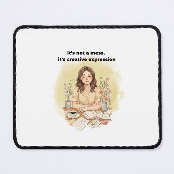 Item preview, It's not a mess, it's creative expression - Therapeutic Humor Colletion designed and sold by KingasMAKE.