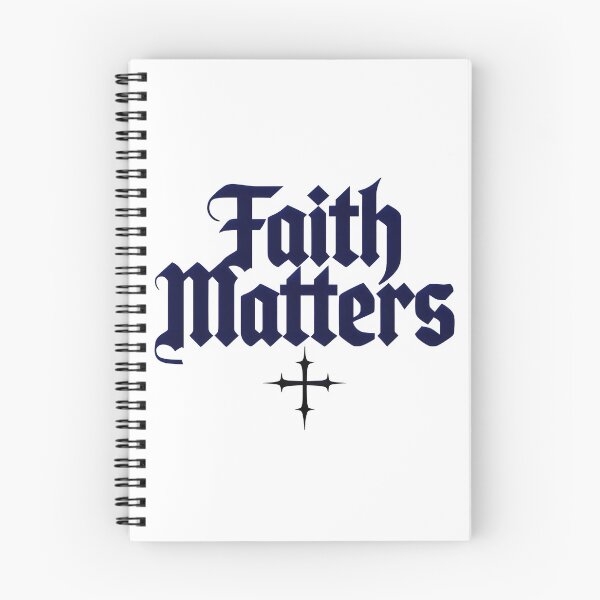 Item preview, Faith Matters Gothic Cross | Blackletter Design designed and sold by Stavman Creative Designs.