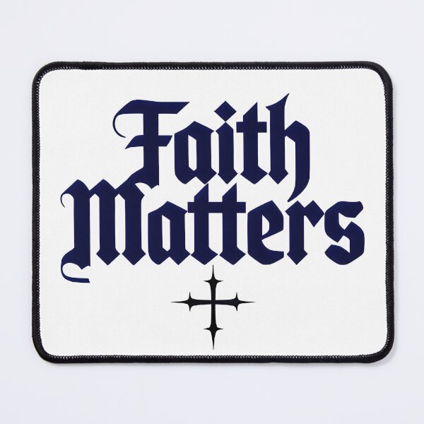 Item preview, Faith Matters Gothic Cross | Blackletter Design designed and sold by Stavman Creative Designs.