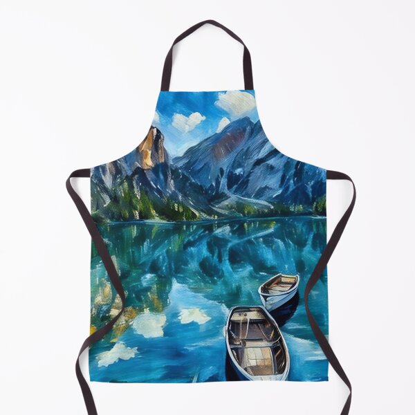 Item preview, Row Boats and Mountains designed and sold by tomorrowsart.