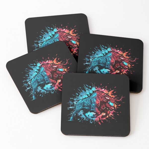 Item preview, Raging Tech Bull - Abstract Circuit Board Energy Graphic Tee designed and sold by nhstaruna.
