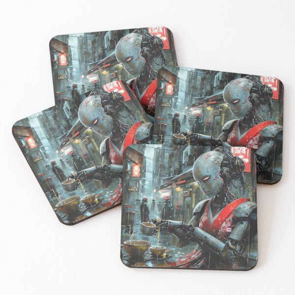 Item preview, Cyberpunk Tea Ceremony designed and sold by ONYX Pixee.