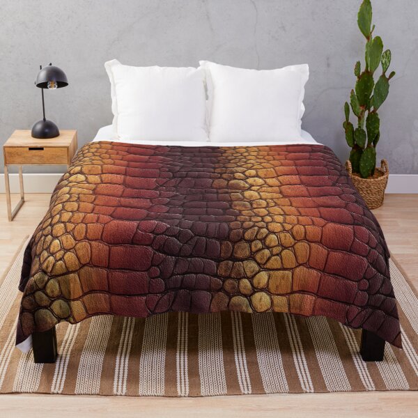 Item preview, Trendy Adventurous Crocodile Skin Pattern For Fashion Wear designed and sold by RoyalStarsPatts.
