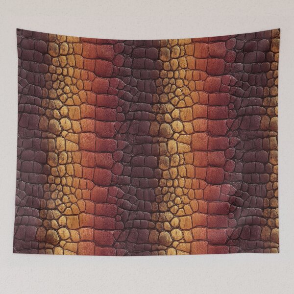 Item preview, Trendy Adventurous Crocodile Skin Pattern For Fashion Wear designed and sold by RoyalStarsPatts.