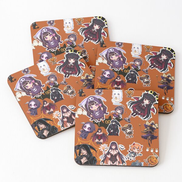 Item preview, Halloween Idol Festival – Seamless Anime Sticker Pattern designed and sold by kabucino.