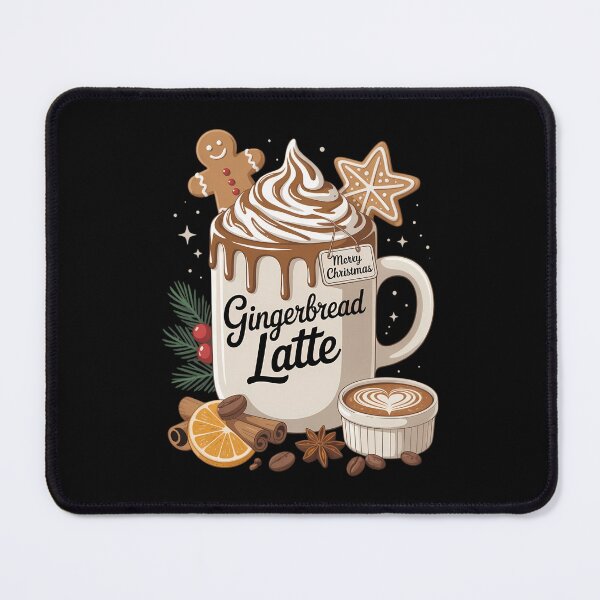 Item preview, Gingerbread Latte Graphic for Women Christmas Coffee Mug designed and sold by LunaCrazeArt.