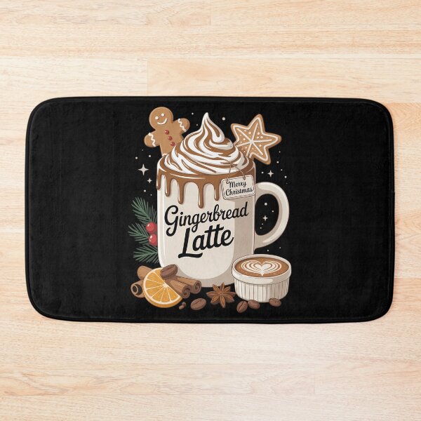 Item preview, Gingerbread Latte Graphic for Women Christmas Coffee Mug designed and sold by LunaCrazeArt.