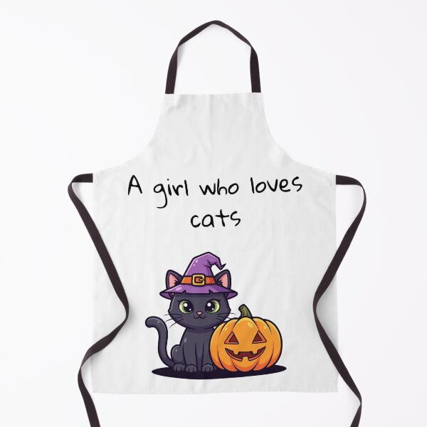 Item preview, A Girl Who Loves Cats... and Halloween! designed and sold by TeeSpotz.