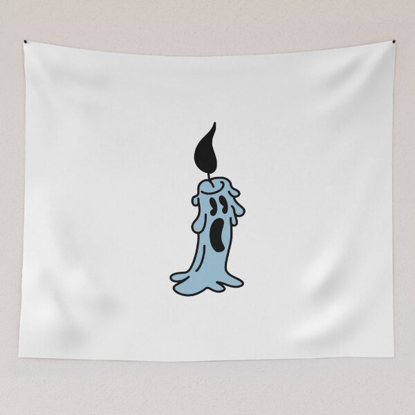 Item preview, Spooky Melting Candle Art designed and sold by O2 Artistry.