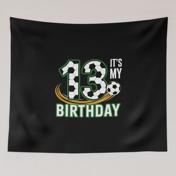Item preview, 13 Birthday Soccer  designed and sold by jkrphoto.