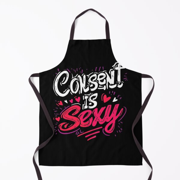 Item preview, Consent is Sexy - Cute Typography designed and sold by ConfuseLab Alt.