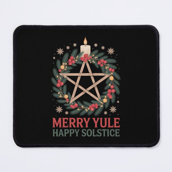 Item preview, Merry Yule Happy Solstice Pagan Yuletide Season Christmas designed and sold by LunaCrazeArt.