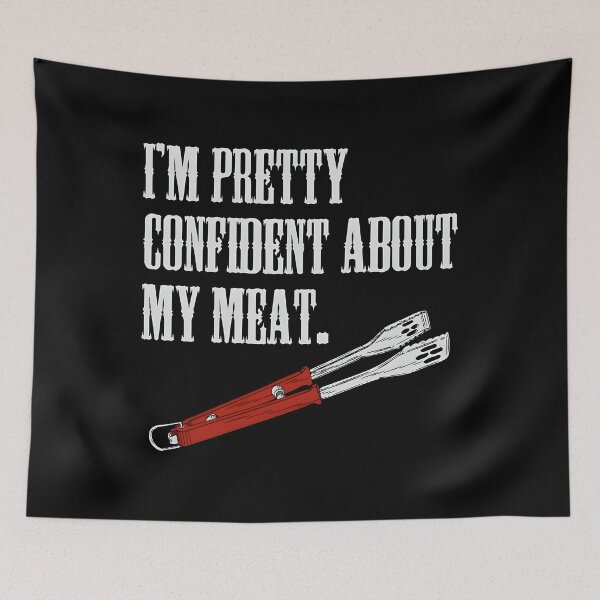 Item preview, BBQ · Meat Confidence designed and sold by EmillyDiasSilva.